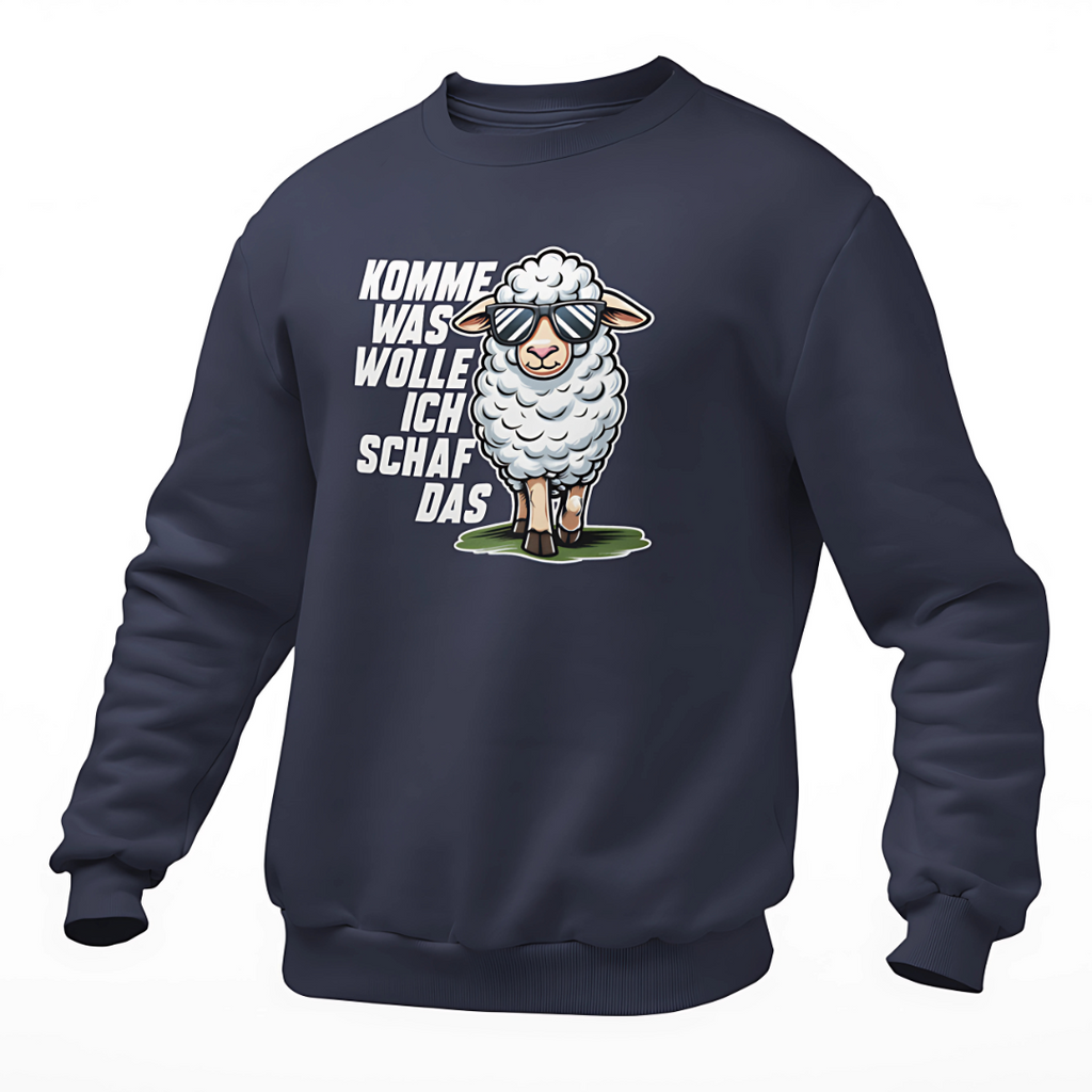 Komme was Wolle ich Schaf das | Premium Sweater