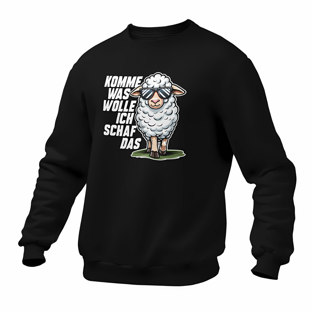 Komme was Wolle ich Schaf das | Premium Sweater