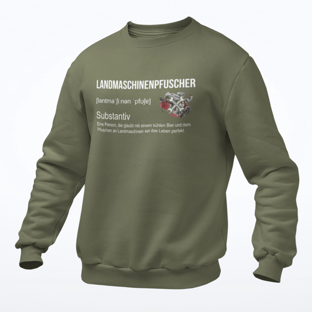 Landmaschinenpfuscher Definition | Premium Sweater