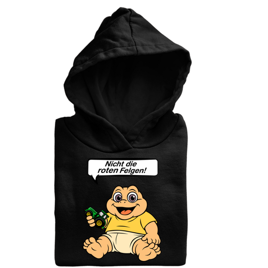 Nicht die Roten Felgen Dinobaby Johnny Edition | Premium Hoodie