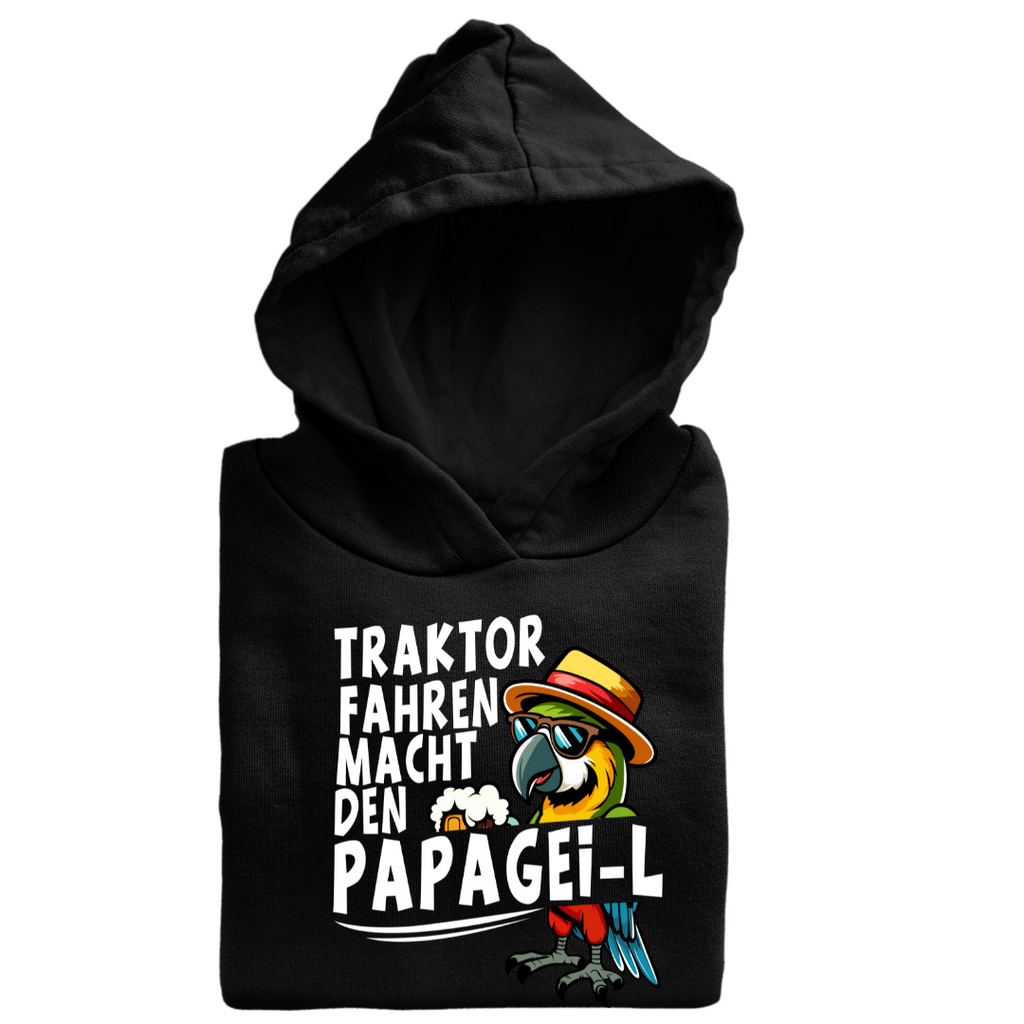 Traktor fahren macht den Papagei-L | Classic Hoodie