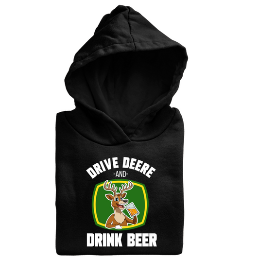 *NEU* Drive Deere, and Drink Beer Premium - Hoodie