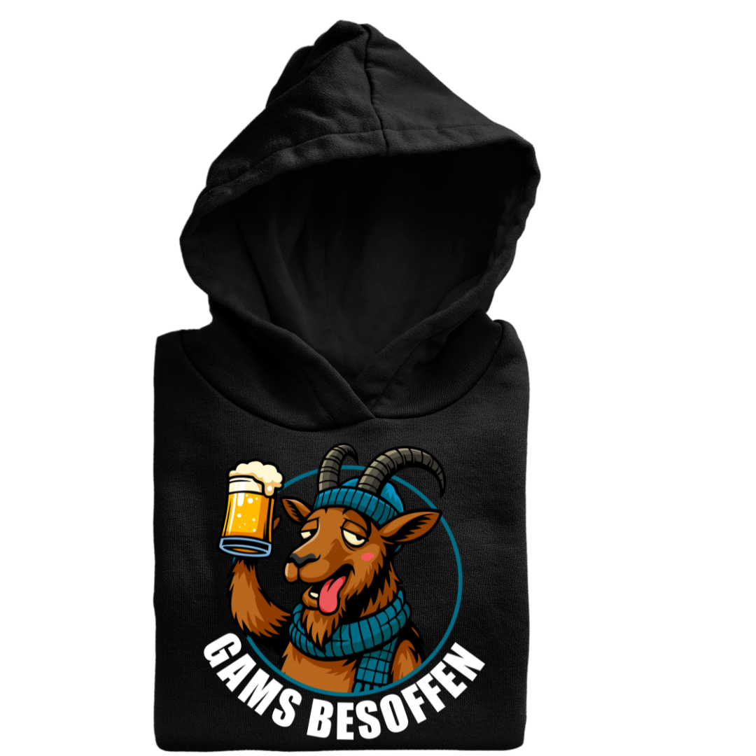 Gams besoffen | Premium Hoodie
