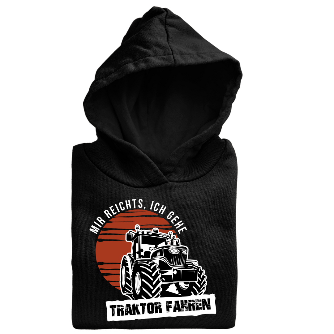 *NEU* Mir reichts Ich gehe Traktor fahren Premium - Hoodie