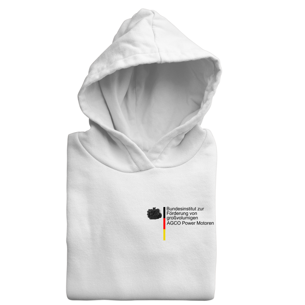 Bundesinstitut für AGCO Power Motoren Brustdruck | Classic Hoodie