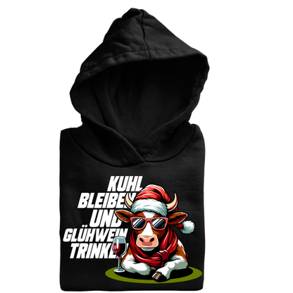 Kuhl bleiben und Glühwein trinken | Premium Hoodie