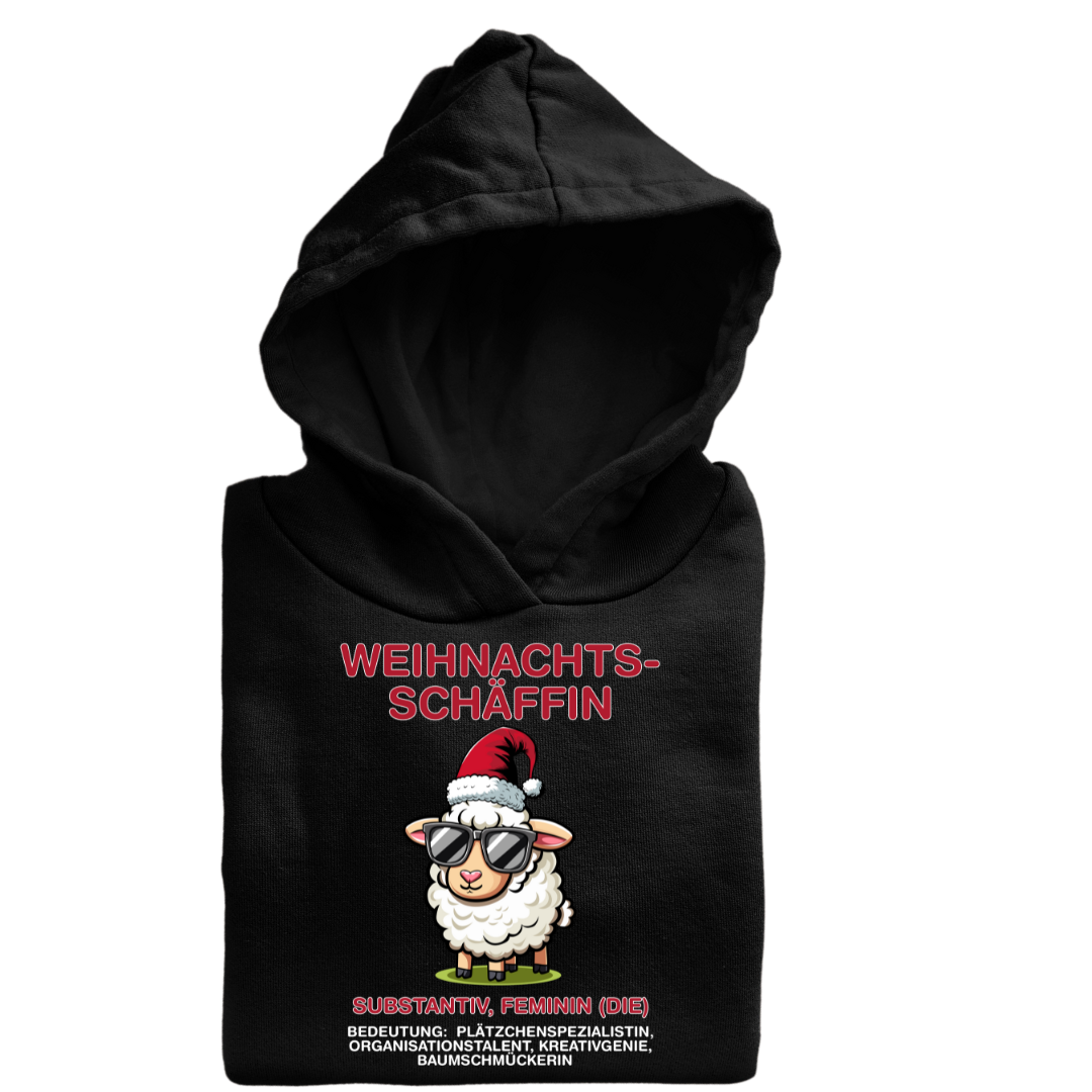Weihnachtsschäffin Bedeutung | Premium Hoodie