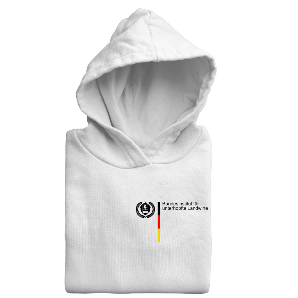 Bundesinstitut für Unterhopfte Landwirte Brustdruck | Classic Hoodie