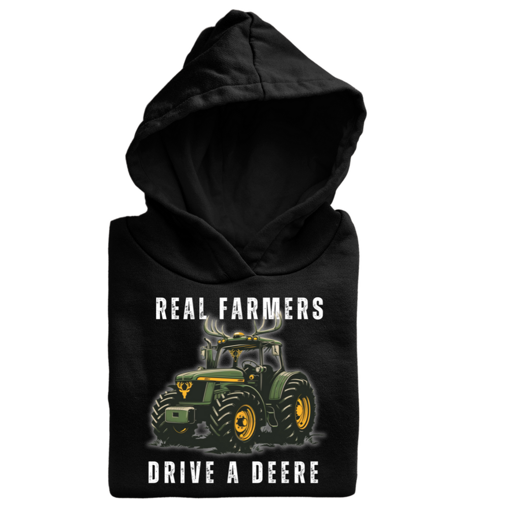 Real Farmers Drive a Deere | Classic Hoodie