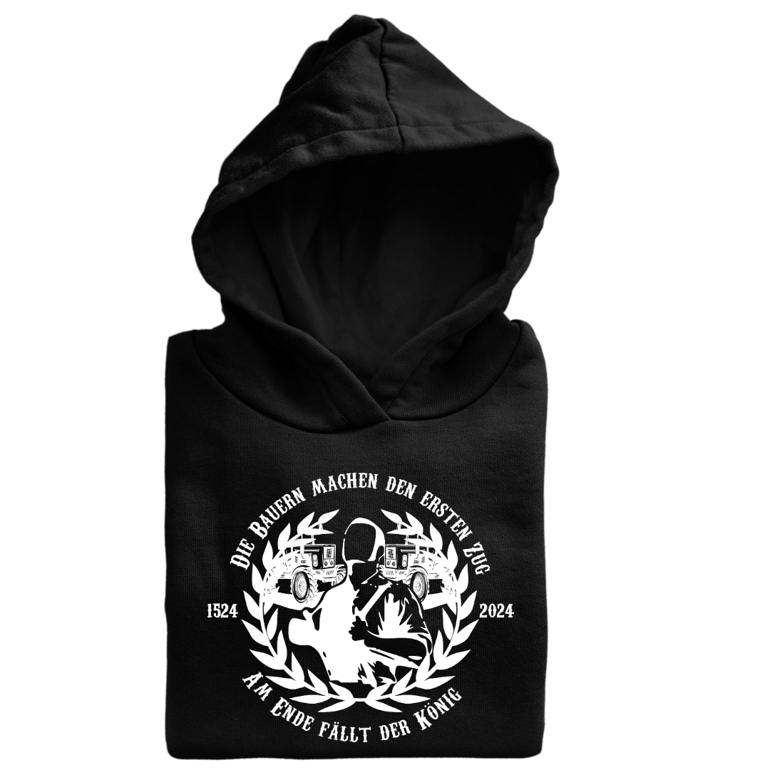 "Am Ende fällt der König" Premium - Hoodie