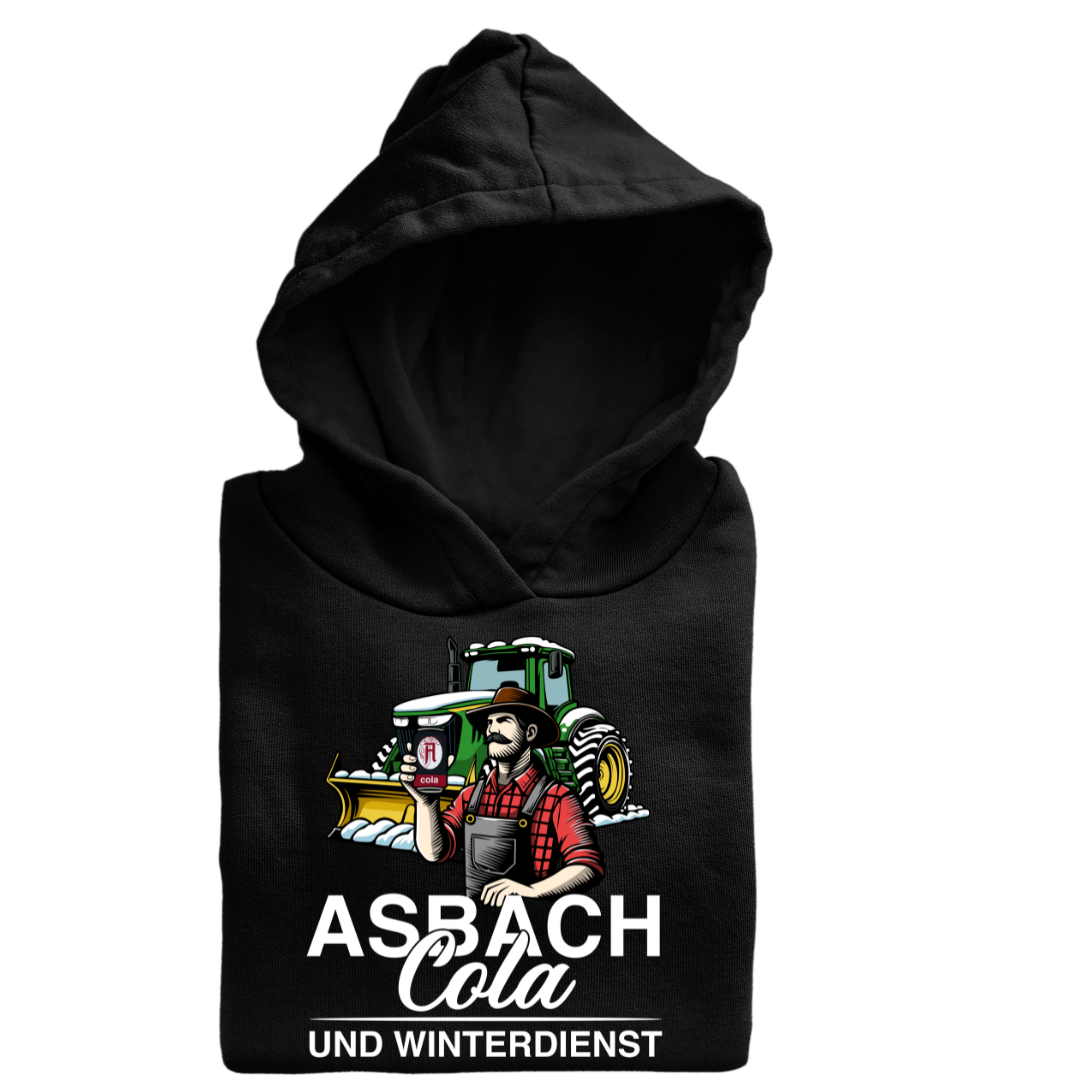 Asbach Cola und Winterdienst Gelbe Felgen Edition | Premium Hoodie
