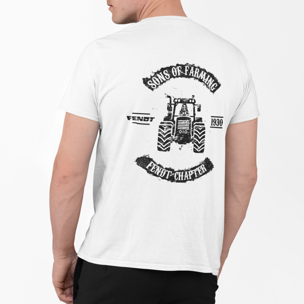 Sons of Farming FENDT Chapter Rückseite | Premium T Shirt